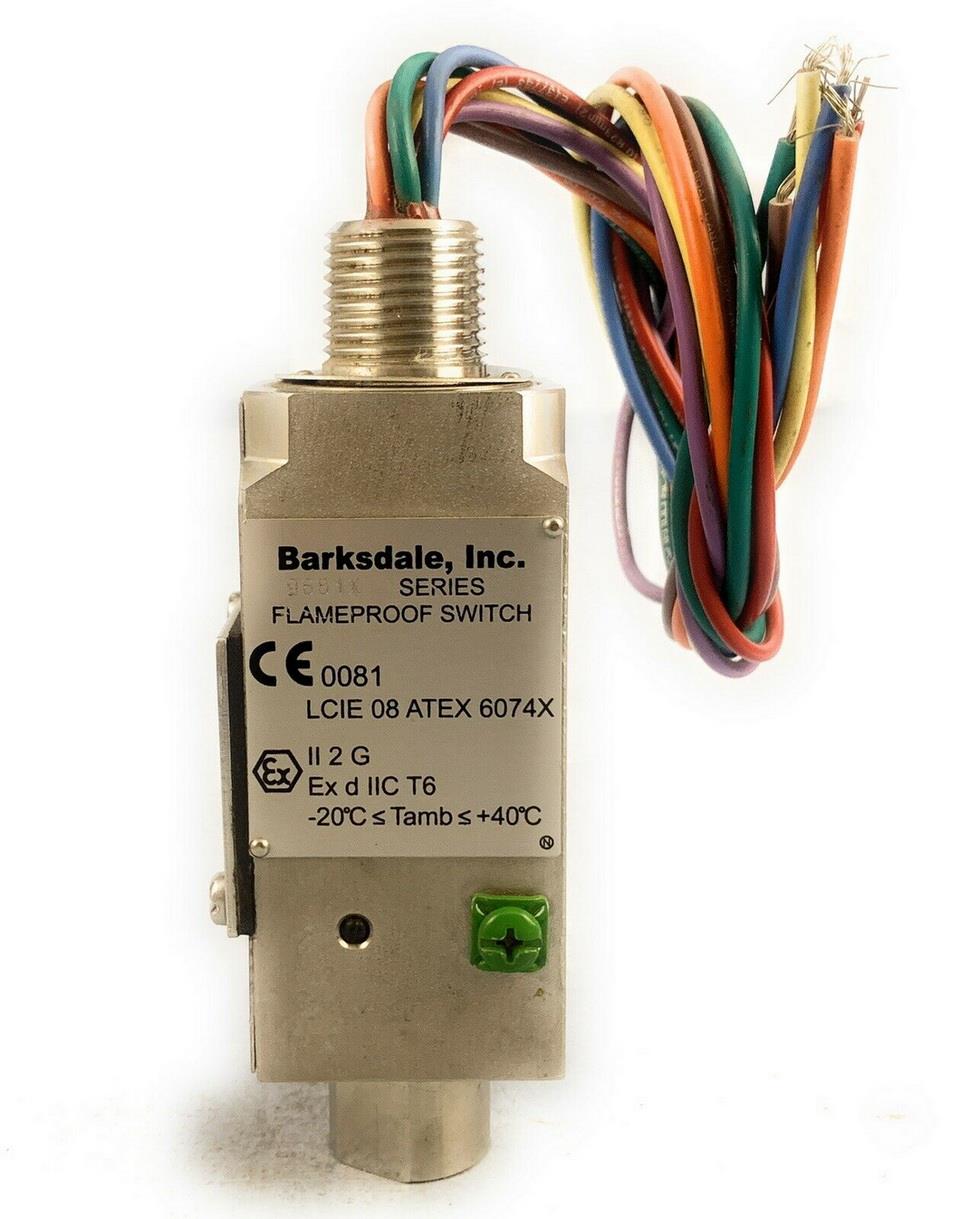 Barksdale 9781X Explosion Proof Pressure Switch,Explosion Proof Pressure Switch, Pressure Switch, Switch Control,  Barksdale,  ,Barksdale,Instruments and Controls/Measurement Services