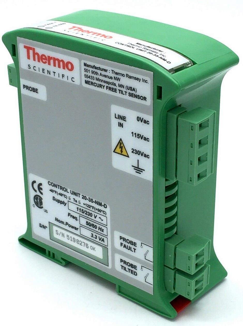 Thermo-Ramsey 20-35-NM Field Mount Control ,Controller , Field Mount Control, Tilt Switch Unit, 20-35-NM , Thermo-Ramsey Free Tilt Sensor Box,Thermo-Ramsey,Machinery and Process Equipment/Engines and Motors/Speed Reducers