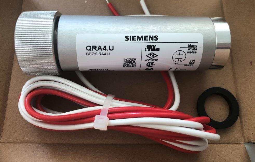 Siemens Flame detector QRA4.U,QRA4,Siemens,Instruments and Controls/Sensors