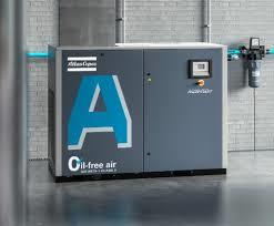 Oil - Free Water Injected Screw Air Compressor Class 0
