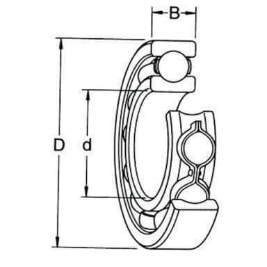 F-567665 NSK gearbox bearing box bearing B45-130NX2UR F-567665 bearing B40-130