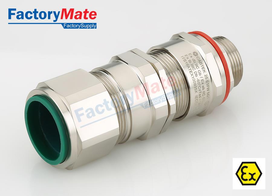 E1FW ATEX Ex Cable gland : Explosion proof Armoured cable gland,E1FW ATEX Ex Cable gland : Explosion proof Armoured cable gland,CABTEK,Automation and Electronics/Automation Systems/Factory Automation
