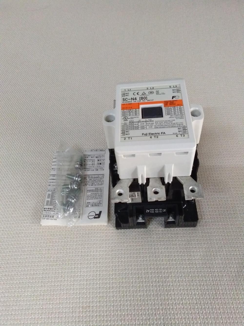 Fuji : Magnetic contactor : SC-N4, coil 110-120V , 2NO 2NC **ราคา 2,580.-**,นครราชสีมา  แมกเนติก  MAGNETIC CONTACTOR fuji SC-N4 coil 110 Vac โคราช,,Electrical and Power Generation/Electrical Components/Contactor