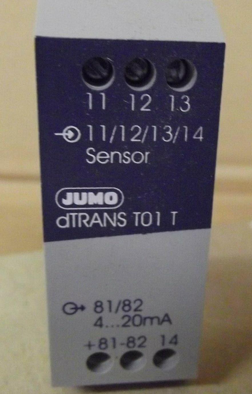Jumo Dtron T01 Two-Wire Transmitter,Temperature Control, Probe Sensor, Temperature Transmtter, Jumo, Dtron T01, Temperature Transducer, Two-wire Transmitter,Jumo,Instruments and Controls/Indicators