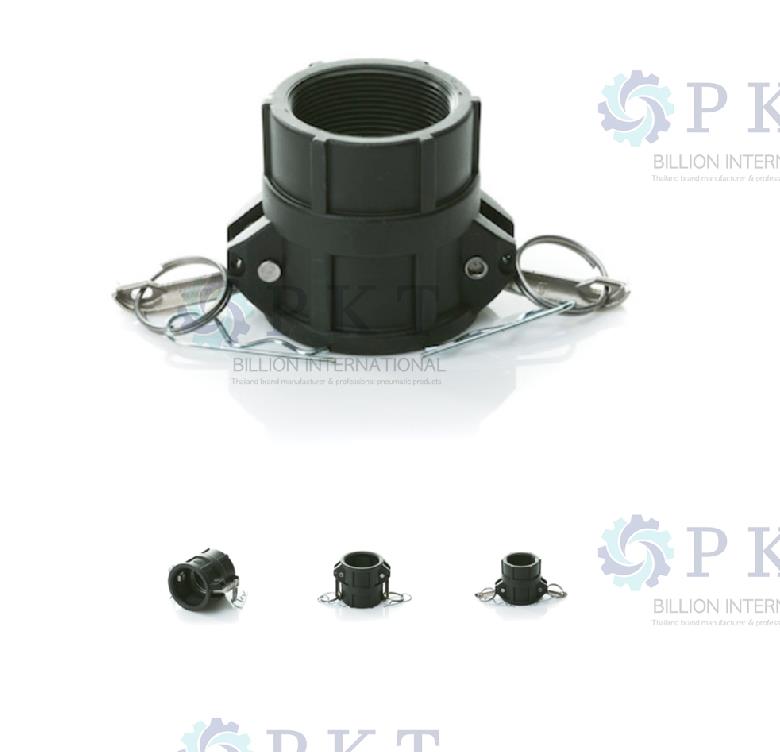 PKT - CAMLOCK TYPE D (Mat.PP [polypropylene]),Thread BSPT ,NPT ข้อต่อสวมเร็ว,ผลิตและจำหน่ายข้อต่อสวมเร็ว CAMLOCK TYPE D (MAT.PP [polypropylene]),Thread BSPT ,NPT,PKT Billion Int.,Construction and Decoration/Pipe and Fittings/Pipe & Fitting Accessories