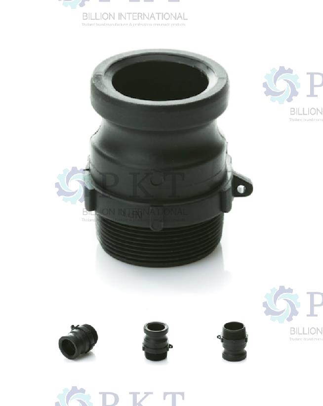 PKT - CAMLOCK TYPE F (Mat.PP [polypropylene]),Thread BSPT ,NPT ข้อต่อสวมเร็ว,ผลิตและจำหน่ายข้อต่อสวมเร็ว CAMLOCK TYPE F (MAT.PP [polypropylene]),Thread BSPT ,NPT,PKT Billion Int.,Construction and Decoration/Pipe and Fittings/Pipe & Fitting Accessories