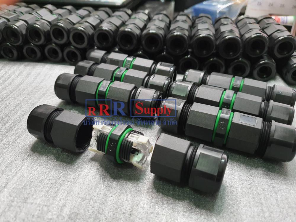 XY17-3P Waterproof connector IP68 คอนเนคเขตอร์กันน้ำ,คอนเนคเตอร์กันน้ำ waterproof connector plug wire to wire in-line ip68 ip66 3pole 5 pole ,,Automation and Electronics/Access Control Systems