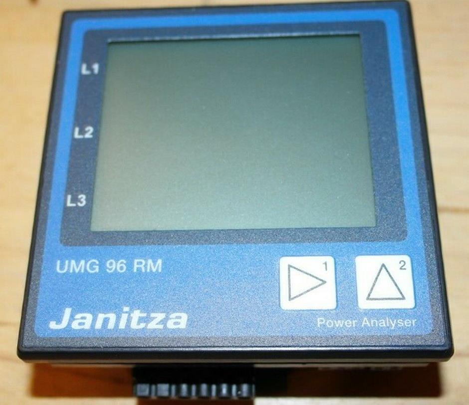 Janitza UMG96-RM Power Analyser,Controller , Process Meter, Indicator , Universal Meter, Power Analyser, Universal Measuring, Janitza, UMG-96, PT100 Temp Controller, Digital Controller,,Janitza,Instruments and Controls/Displays