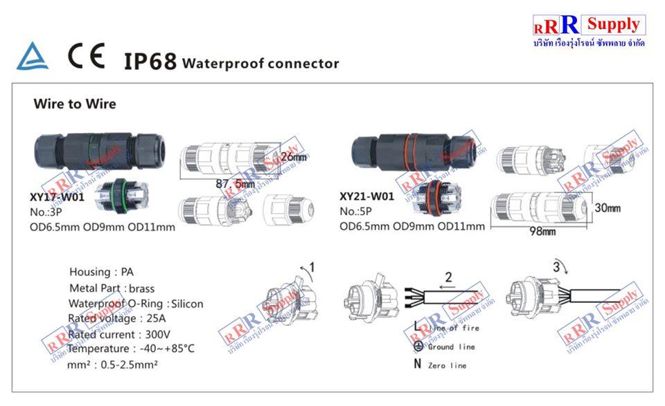 Waterproof Connector IP68