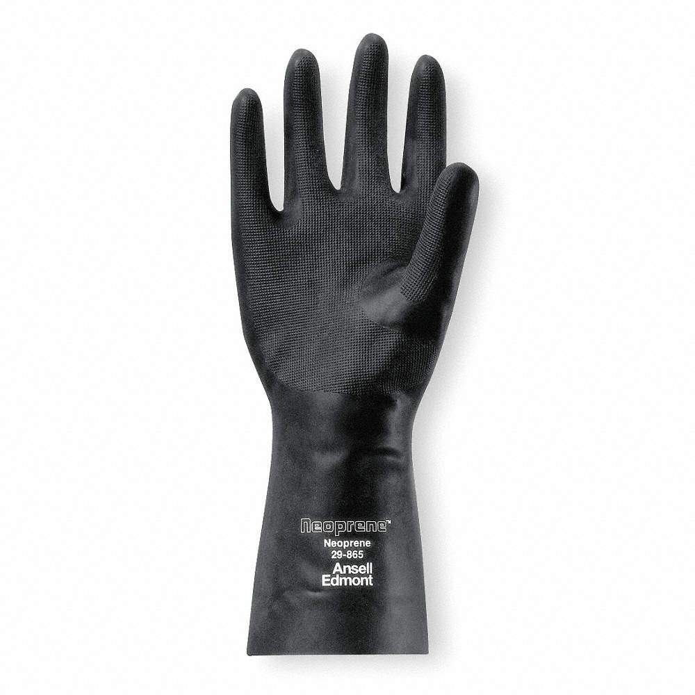 ถุงมือยางนิโอพรินป้องกันสารเคมี Ansell Neoprene 29-865,ถุงมือยางนิโอพริน,Ansell,Plant and Facility Equipment/Safety Equipment/Gloves & Hand Protection