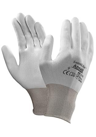 ถุงมือผ้าไนล่อนเคลือบโพลียูรีเทน Ansell Sensilite 48-100,ถุงผ้าไนล่อนเคลือบโพลียูรีเทน,Ansell,Plant and Facility Equipment/Safety Equipment/Gloves & Hand Protection