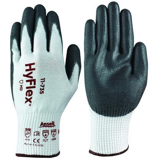 ถุงมือกันบาด Ansell Hyflex 11-735,ถุงมือกันบาด,Ansell,Plant and Facility Equipment/Safety Equipment/Gloves & Hand Protection