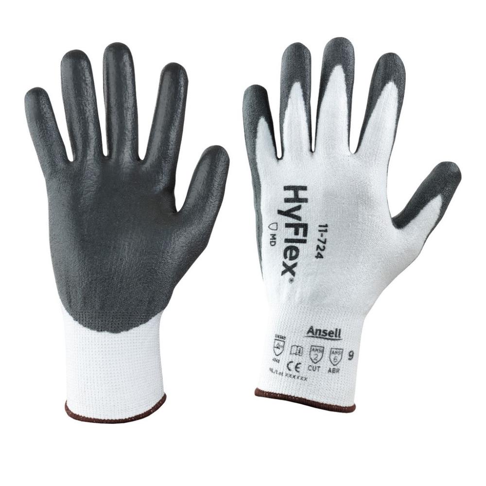 ถุงมือกันบาด Ansell Hyflex 11-724,ถุงมือกันบาด,Ansell,Plant and Facility Equipment/Safety Equipment/Gloves & Hand Protection