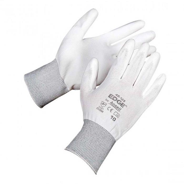 ถุงมือผ้าสำหรับงานเบา Ansell EDGE 48-125 สีขาว , 48-126 สีดำ,ถุงมือผ้าสำหรับงานเบา,Ansell,Plant and Facility Equipment/Safety Equipment/Gloves & Hand Protection
