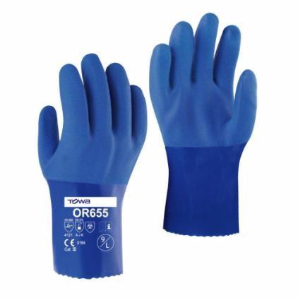 ถุงมือผ้าเคลือบพีวีซี Towa 655,ถุงมือเคลือบ PVC,Towa,Plant and Facility Equipment/Safety Equipment/Gloves & Hand Protection