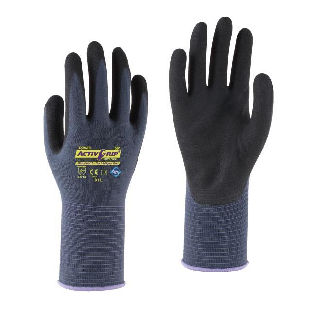 ถุงมือถักเคลือบไนไตร Towa 581,ถุงมือถักเคลือบไนไตร , ถุงมือไนล่อนเคลือบไนไตร , Towa 581,Towa,Plant and Facility Equipment/Safety Equipment/Gloves & Hand Protection