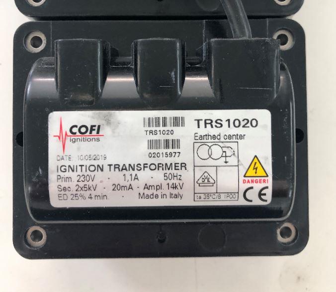 COFI IGNITION TRANSFORMER TRS1020 เครื่อง ECOFLAM FBR UNIGAS,TRS1020,COFI,Electrical and Power Generation/Transformers