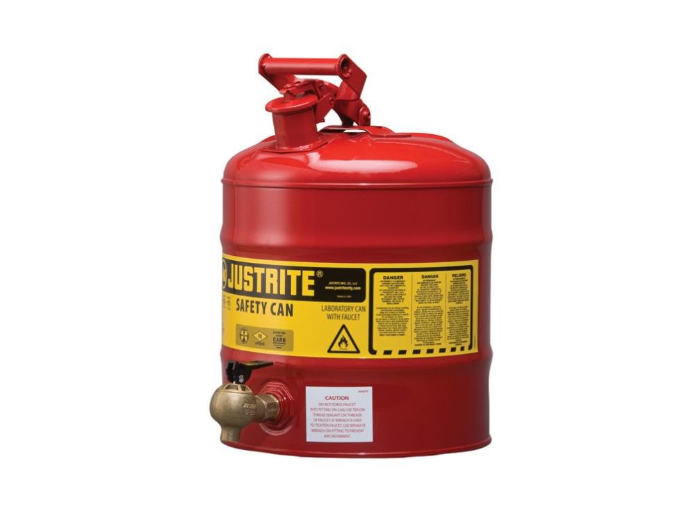 ถังใส่สารเคมี Justrite Red Steel,ถังใส่สารเคมี,Justrite,Machinery and Process Equipment/Tanks