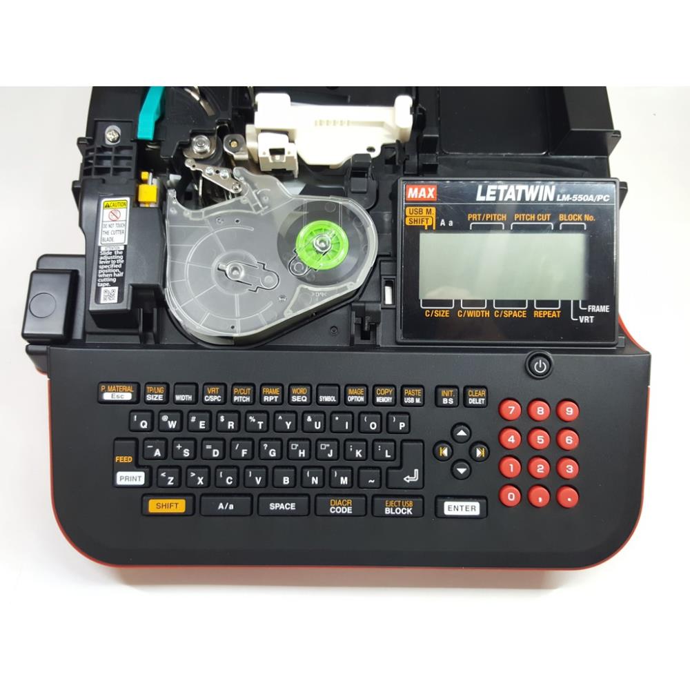 เครื่องพิมพ์ปลอกมาร์คสายไฟและเทปพลาสติก LM-550A/PC