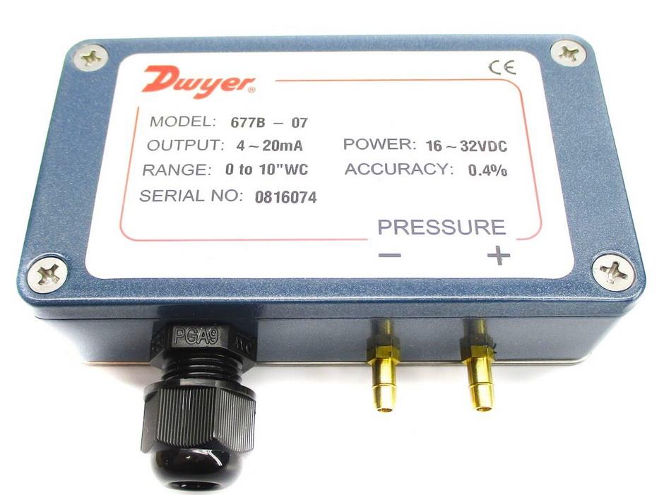 Dwyer 677B Differential Pressure Gauge,Differential Pressure Switch , Pressure Switch , Differential Pressure Control , Dwyer, Differential Pressure Transmitter ,667B,Dwyer,Instruments and Controls/Gauges