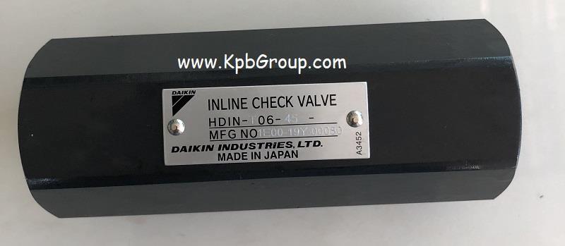 DAIKIN Inline Check Valve HDIN-T06-45,HDIN-T06-45, DAIKIN, Check Valve, Inline Check Valve ,DAIKIN,Pumps, Valves and Accessories/Valves/Check Valves
