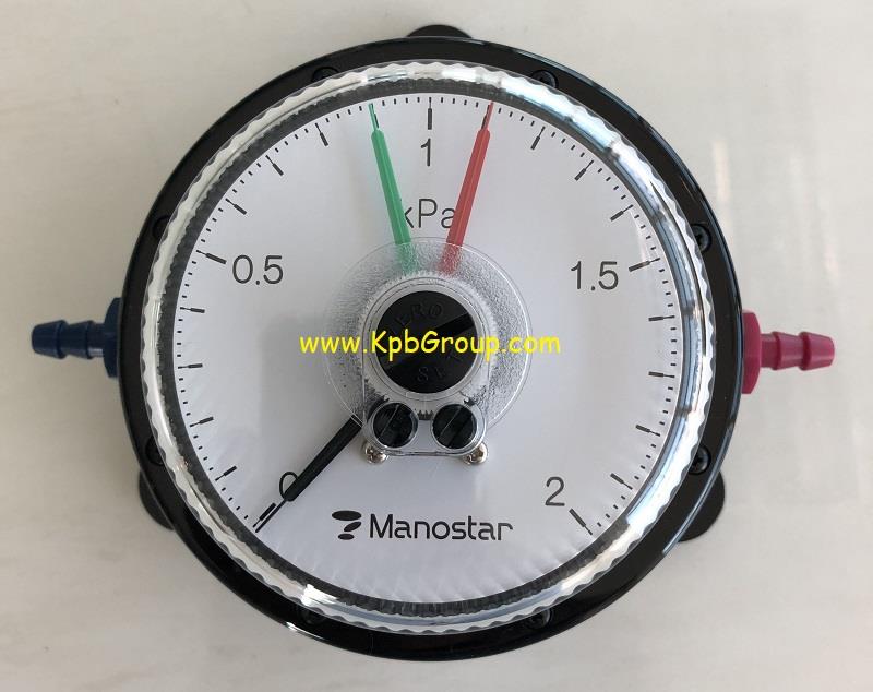 MANOSTAR Low Differential Pressure Gauge WO81FT2E,WO81FT2E, MANOSTAR, YAMAMOTO, Gauge, Pressure Gauge, Differential Pressure Gauge ,MANOSTAR,Instruments and Controls/Gauges