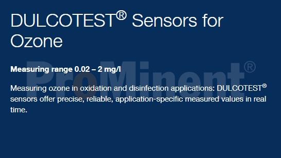 DULCOTEST Sensors for Ozone 