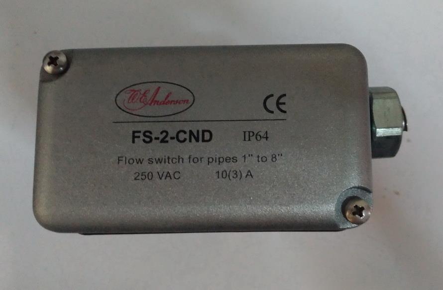 W.E.Anderson FS-2 Flow Switch,Flow Control , Flow Switch , FS-2 , W.E.Anderson , Water Flow , Paddle Flow Switch,W.E.Anderson,Automation and Electronics/Automation Systems/General Automation Systems