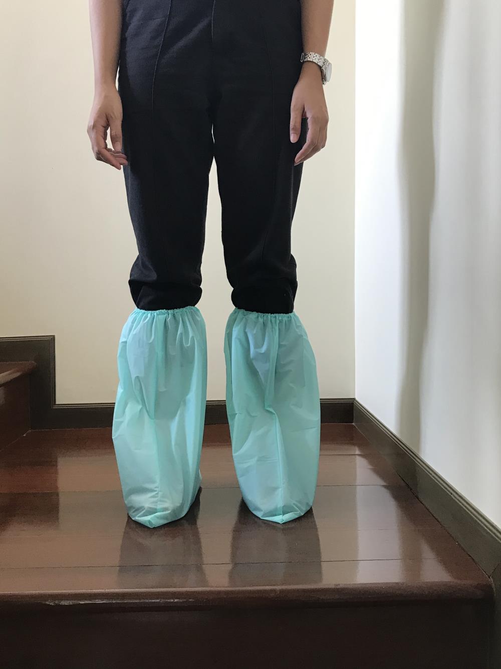 ถุงครอบรองเท้า boot cover แบบหนา สีเขียว (แพ็ค 12 คู่) ,ถุงครอบรองเท้า,SOLOPOT,Plant and Facility Equipment/Safety Equipment/Foot Protection Equipment