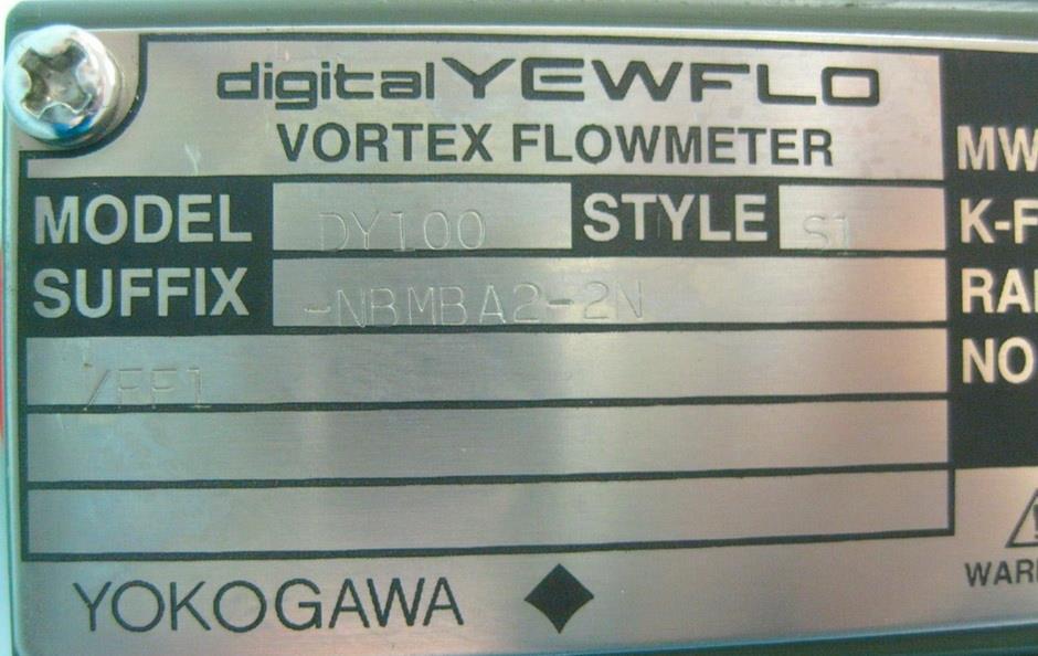 Yokogawa DY100 Vortex Flow Meter