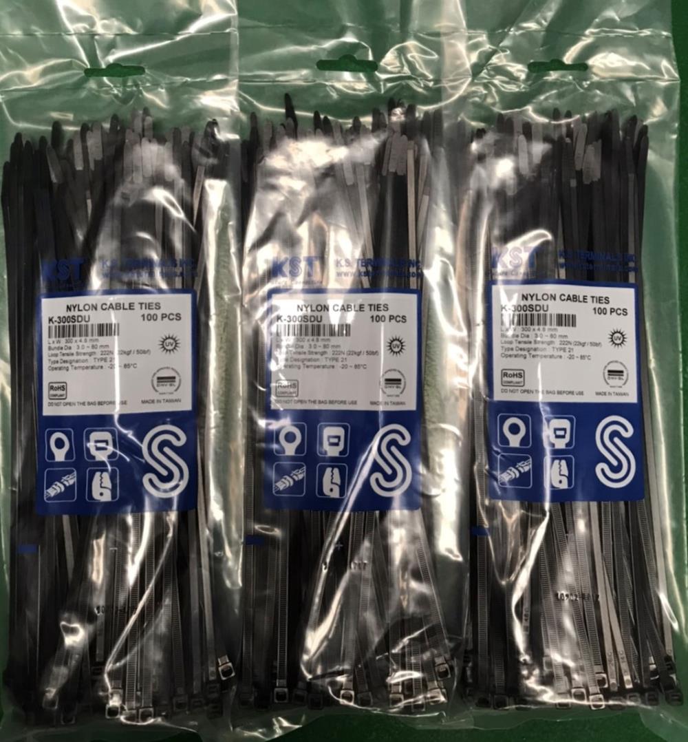 K-300SDU Cable ties UV 12",CABLE TIES UV,KST,Materials Handling/Cable Ties