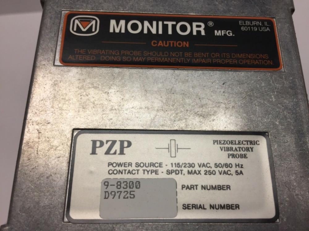 Monitor PZP Vibratory Level Sensor