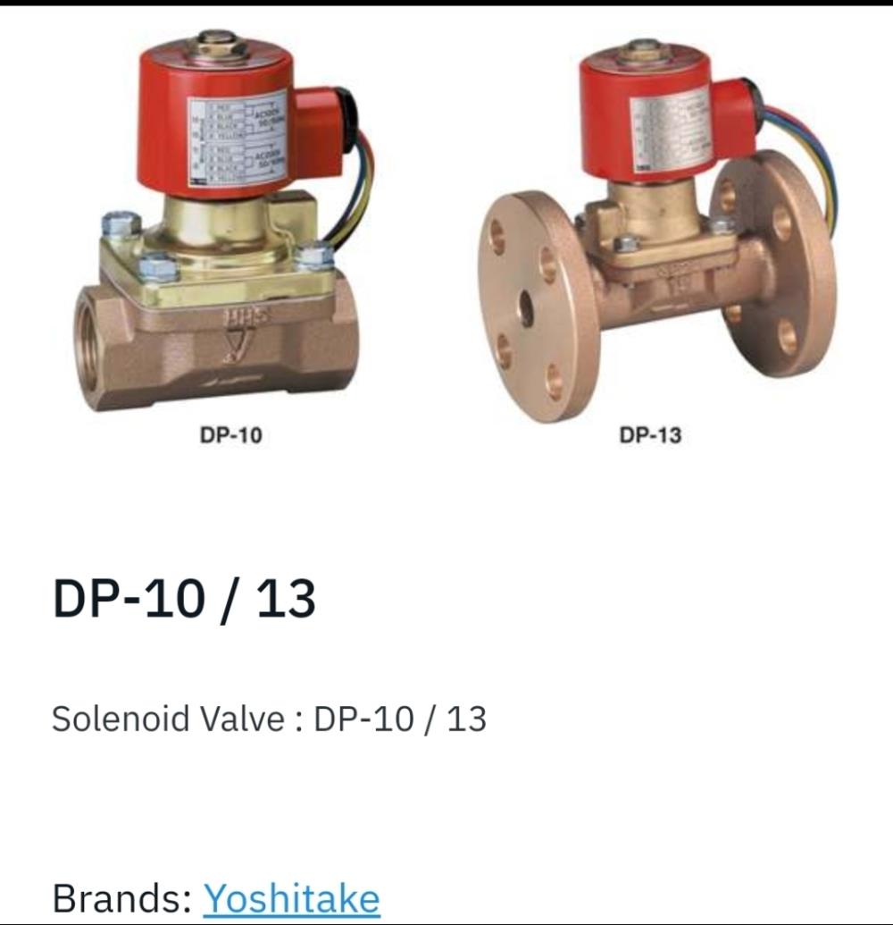 Yoshitake ,DP-10, GP1000, yoshitake ,Yoshitake ,Pumps, Valves and Accessories/Valves/Solenoid Valve