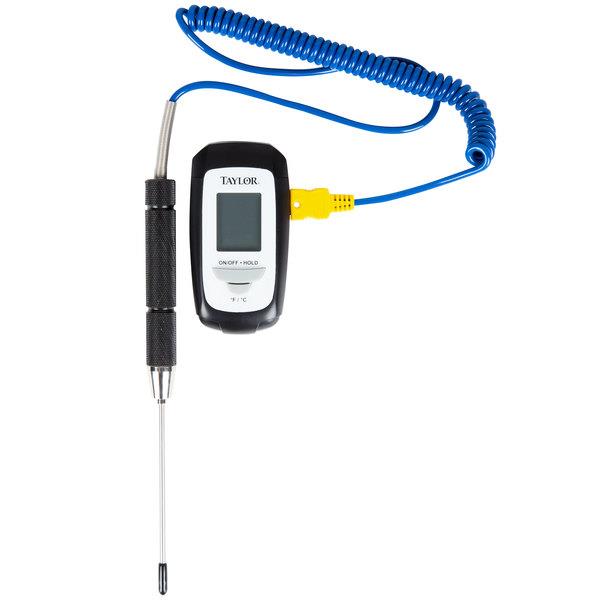 Taylor Thermocouple Thermometer With K-Type Model 9821-PB 