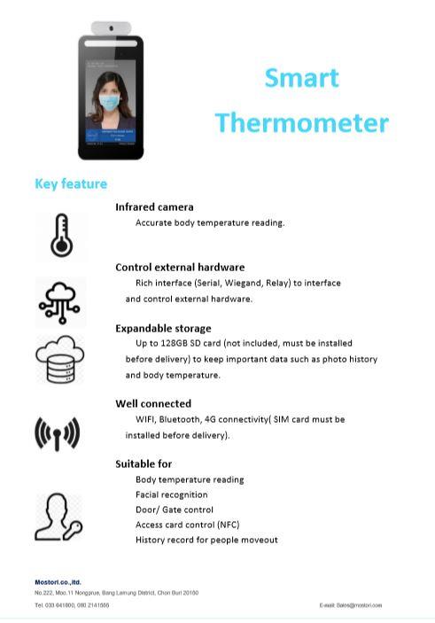 Face Recognition Smart Thermometer