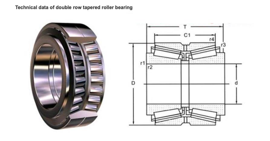 352208 NTN Double Row Taper Bearing / Size 40x80x55mm. / High Precision Front Wheel Hub Bearing 352208 