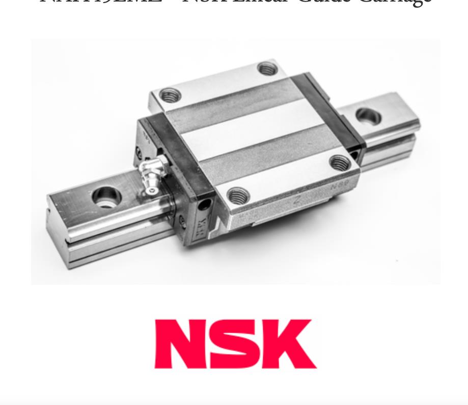 NAH45EMZ - NSK LINEAR GUIDE BEARING - Linear Guide Standard Ball Carriage Profile Rail - Standard Block, 45 mm Rail Size,NAH45EMZ,NSK JAPAN,Machinery and Process Equipment/Bearings/Linear