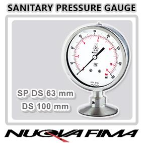 Sanitary Pressure Gauge,Sanitary gauge,Nuova Fima,Instruments and Controls/Indicators