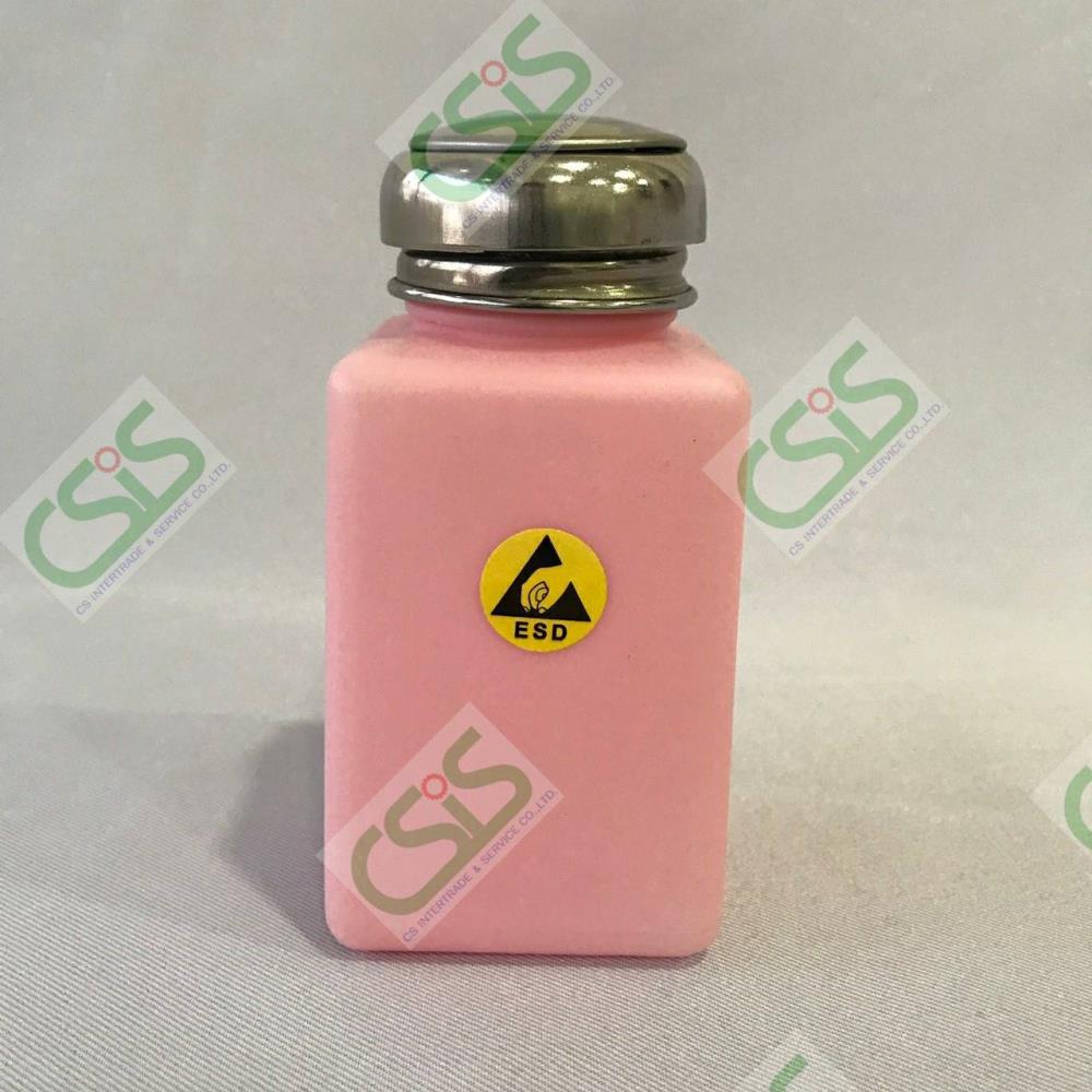 ESD Dispensers White, PINK,BLUE 6 Oz. or 177 ml. for Solvent and alcohol