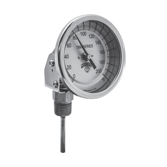 WINTERS  TBM  Bi-Metal Thermometer,WINTERS  TBM  Bi-Metal Thermometer,WINTERS,Instruments and Controls/Thermometers