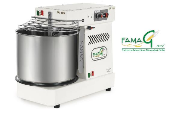 Famag  IM-10S 10 speed  Dough mixer (0.5kg/10kg.) Rising Head