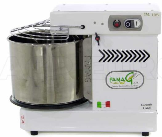 Famag  IM-10S 10 speed  Dough mixer (0.5kg/10kg.) Rising Head