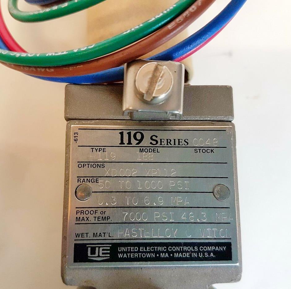 UE H119  Pressure Switch
