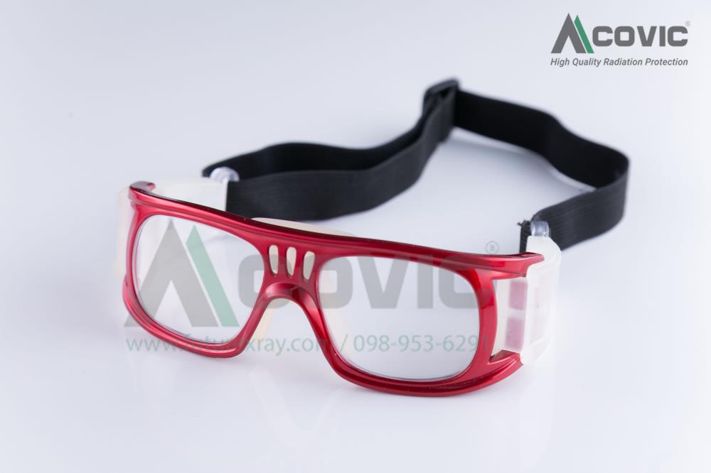แว่นตาป้องกันรังสีเอกซเรย์  ( Lead Glasses ) Model B   0.5 mmPb,Lead glasses, เเว่นตาตะกั่ว, เเว่นตากันรังสี X-ray,ACOVIC,Plant and Facility Equipment/Safety Equipment/Eye Protection Equipment
