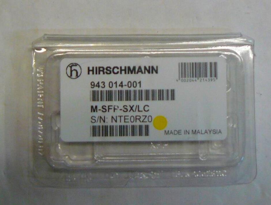Hirschmann SFP Fiberoptic Gigabit Transceiver,Fiberoptic Sensor , Gigabit Ethernet Transceiver , Ethernet ,  Fiber Module , Hirschmann,Hirschmann,Automation and Electronics/Electronic Components/Fibers