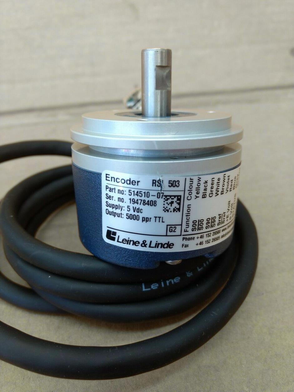 Leine+Linde RHI Rotary Encoder,Rotay Encoder , Encoder , Encoder Sensor , Leine+Linde , RHI503,Leine + Linde,Automation and Electronics/Electronic Components/Encoders