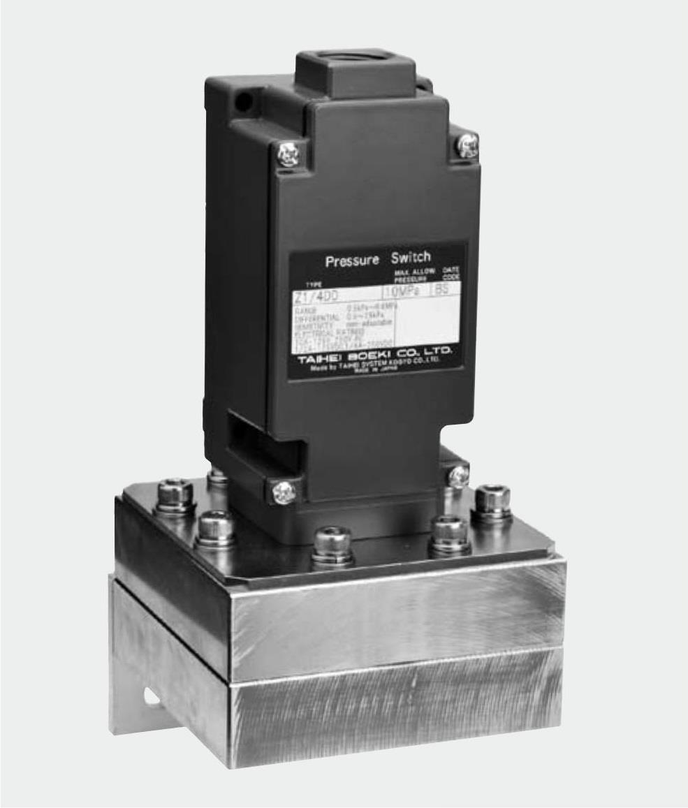 TAIHEI BOEKI Differential Pressure Switch Z1/4DD Series,Z1/4DD, TAIHEI, TAIHEI BOEKI, Differential Pressure Switch,TAIHEI BOEKI,Instruments and Controls/Switches