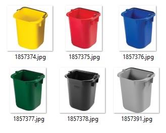 Pail ถังหูหิ้วใบเล็ก,RUBBERMAID,ถังหูหิ้ว,กระป๋อง,กระแต๋ง,Rubbermaid,Machinery and Process Equipment/Cleaners and Cleaning Equipment