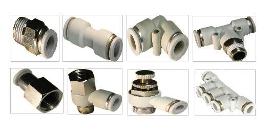 UNI-D One Touch Fitting/Push-In Fittings,Push-In Fitting/Fitting/Pneumatic Fitting/ข้อต่อ,UNI-D,Hardware and Consumable/Fittings