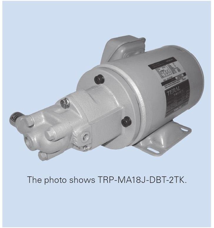 TERAL Oil Pump TRP-MAJ-75W Series,TRP-MAJ-75W, TRP-MA10J-75W, TRP-MA18J-75W, TRP-MA27J-75W, TERAL, Oil Pump, Gear Pump, Internal Gear Pump,TERAL,Pumps, Valves and Accessories/Pumps/Oil Pump